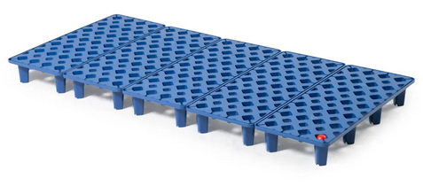 Gitterrost aus Polyethylen (PE) für PE-Kleingebindewanne pro-line, 40 Liter, 1300x600x90