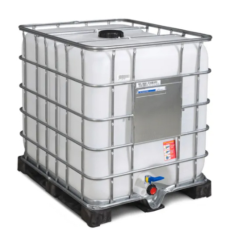 IBC Container, PE-Palette, 1000 Liter, Öffnung NW150, Auslauf NW50